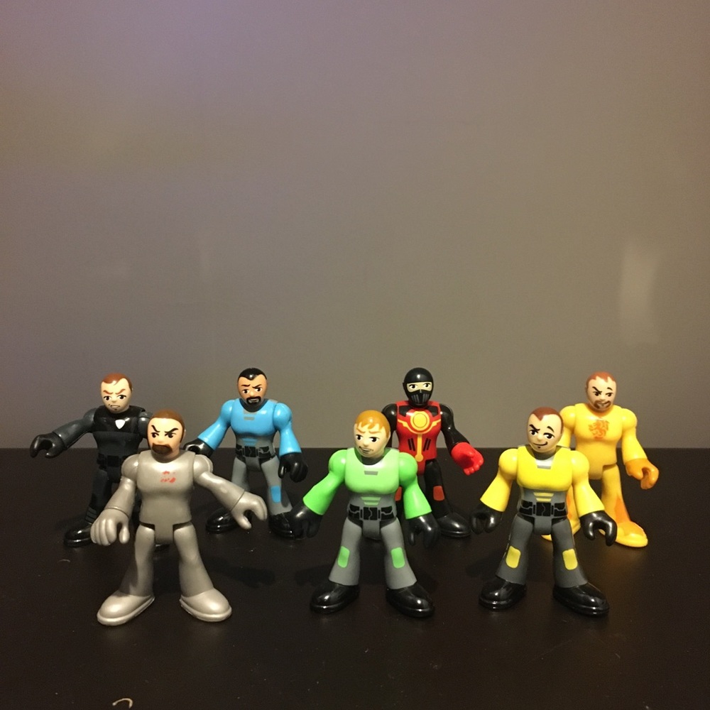 Imaginex action figures lot